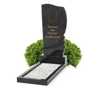 Вертикальный одиночный памятник В-4